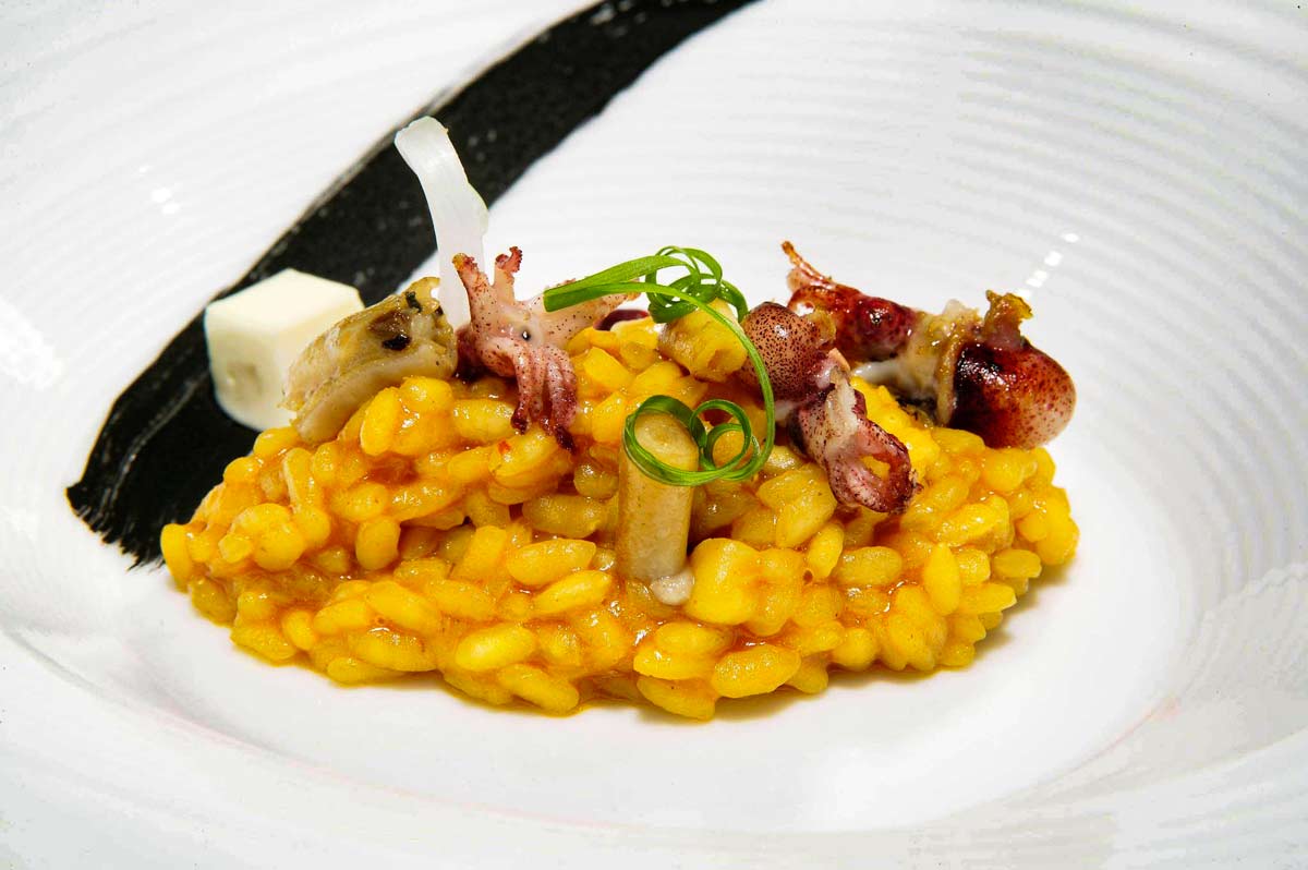 ARROZ DE SEPIONET, NABOS Y AJOS